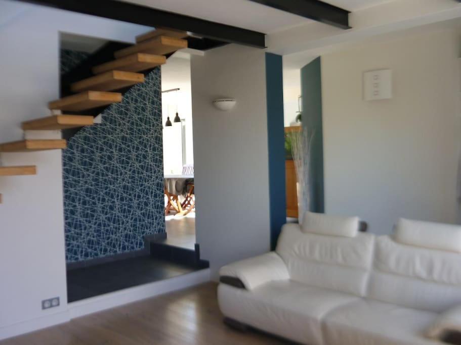 9 Pers 160 M² +Jardin- 10Mn Nantes -30Mn Mer Bouguenais Dış mekan fotoğraf