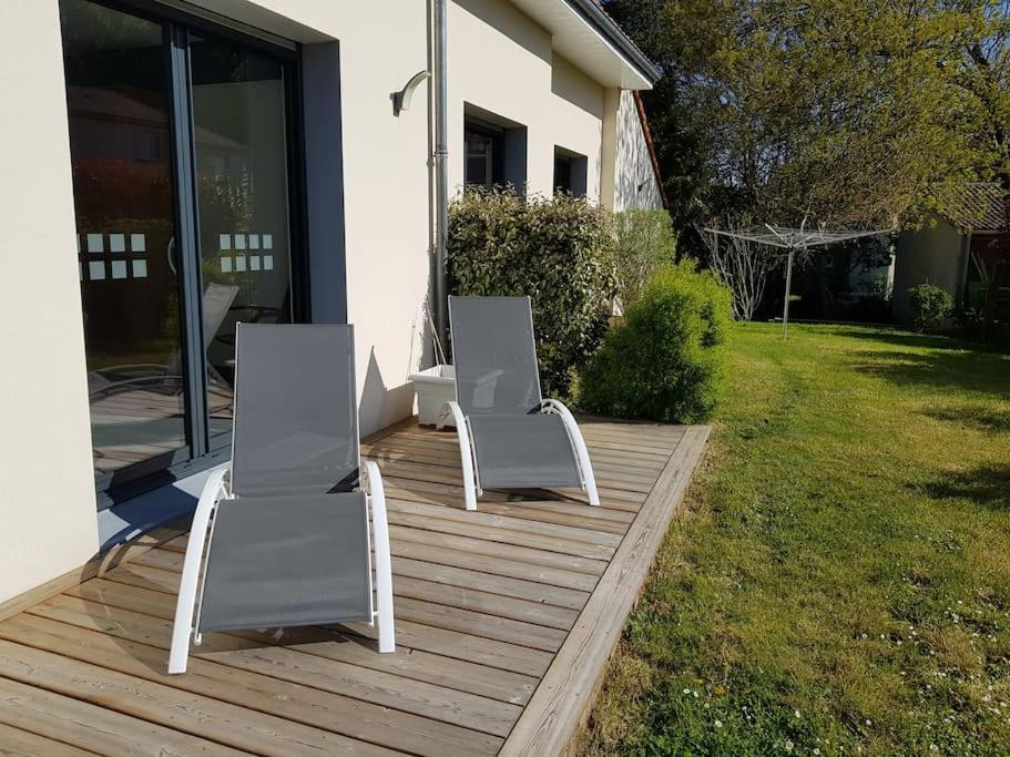 9 Pers 160 M² +Jardin- 10Mn Nantes -30Mn Mer Bouguenais Dış mekan fotoğraf